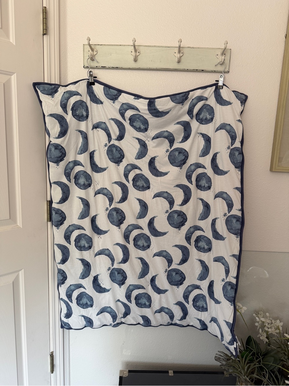 Burt’s Bees Baby 100% Organic Cotton Reversible Moon Quilt